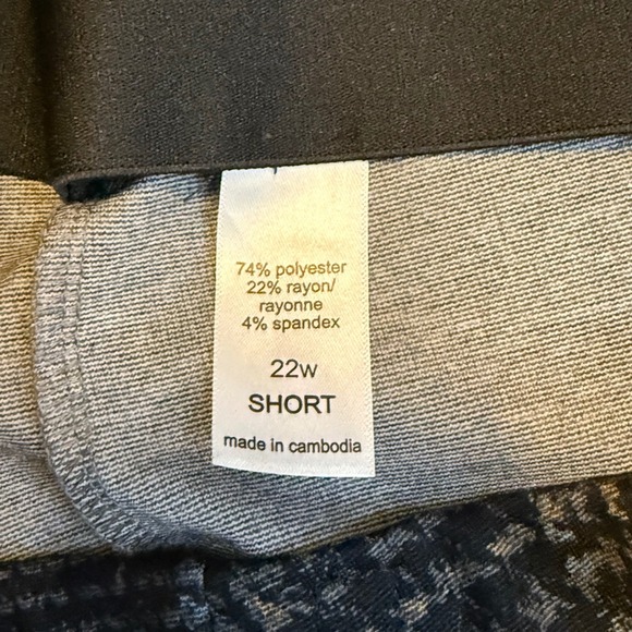 Maurice's Plaid Career Pants, High‎ Waisted, Professional, Business Casual, # - Picture 7 of 9